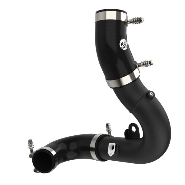 aFe Bladerunner 2.75in Aluminum Cold Charge Pipe Black VW GTI (MKVIII) 22-23 L4-2.0L (t)