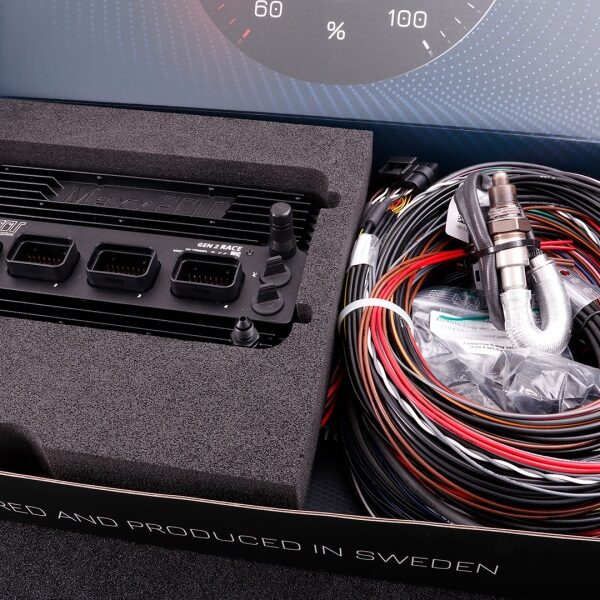 MaxxECU GEN2 RACE, with LSU 5.2, flying lead install kit 2451
