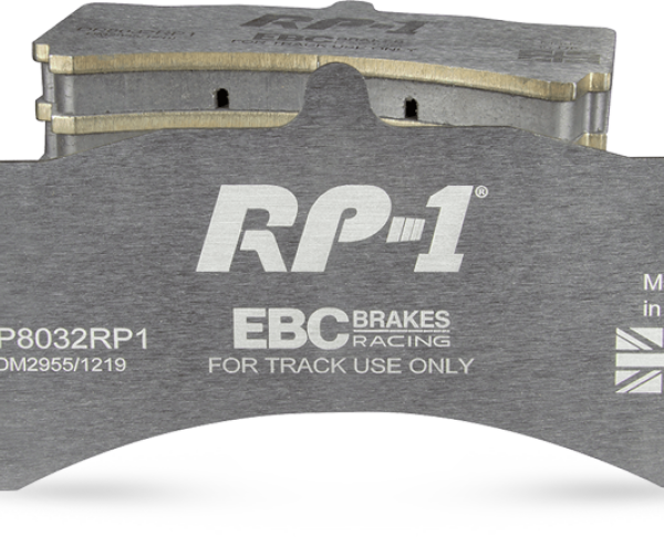 EBC Racing 97-09 Porsche Boxster (986/987 w/Cast Iron Discs) RP-1 Race Front Brake Pads