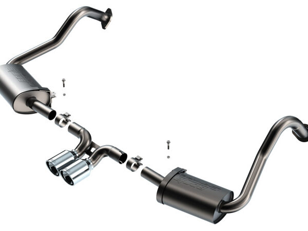 Borla 17-22 Porsche Cayman/Boxster 718 2.0L 4 Cyl. AT/MT RWD 2DR 2.25in S-Type Exhaust