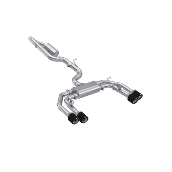 MBRP 2022+ Audi S3 3in Cat Back w/ Quad Carbon Fiber Tips- T304