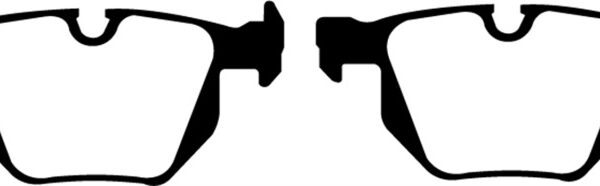 EBC 04-10 BMW 525i 3.0 (E60) Manual Greenstuff Rear Brake Pads