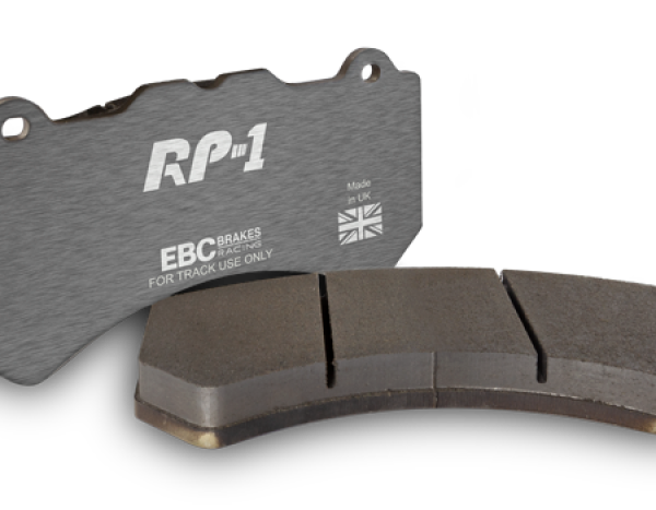 EBC Racing 12-14 Volkswagen Golf R (Mk6) RP-1 Race Rear Brake Pads