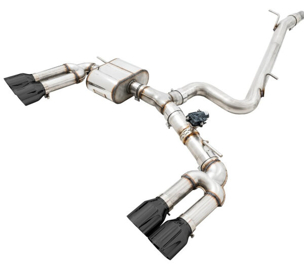 AWE Tuning Audi 8V S3 SwitchPath Exhaust w/Diamond Black Tips 102mm