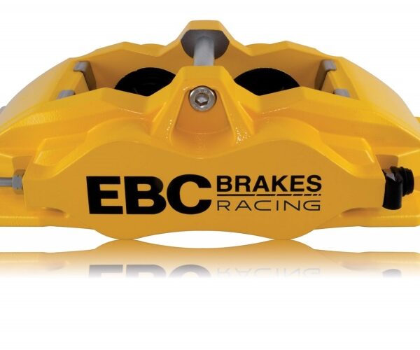 EBC Racing 92-00 BMW M3 (E36) Front Right Apollo-4 Yellow Caliper (for 355mm Rotor)