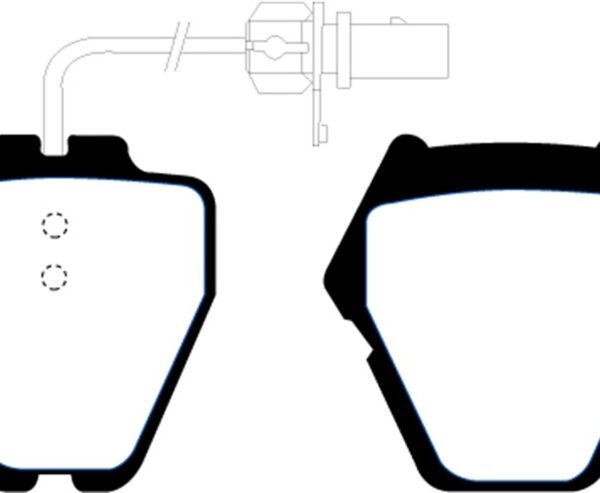 EBC 02-05 Volkswagen Passat 4.0 (8 Pad Set) Greenstuff Front Brake Pads