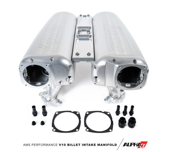 AMS Performance V10 Audi R8 / Lamborghini Huracan / Performante Billet Intake Manifold - CLR Anodize