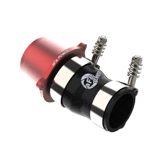 aFe BladeRunner 15-20 VW GTI Turbo Muffler Delete for OE Charge Pipe - Red