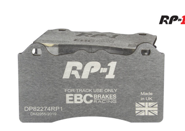 EBC Racing 10-12 Porsche 911 (997) GT3 (Cast Iron Rotors Only) RP-1 Race Front Brake Pads