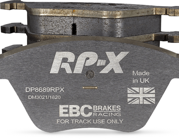 EBC Racing 13-15 Porsche 911 (991) (Cast Iron Rotor Only) 3.8L GT3 RP-X Front Brake Pads